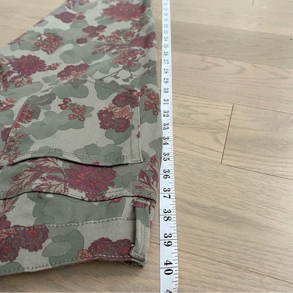 High Rise Floral Jean Leggings - Picture 13 of 15